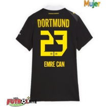 Camiseta Borussia Dortmund Emre Can #23 Visitante Equipación para mujer 2026-27 manga corta